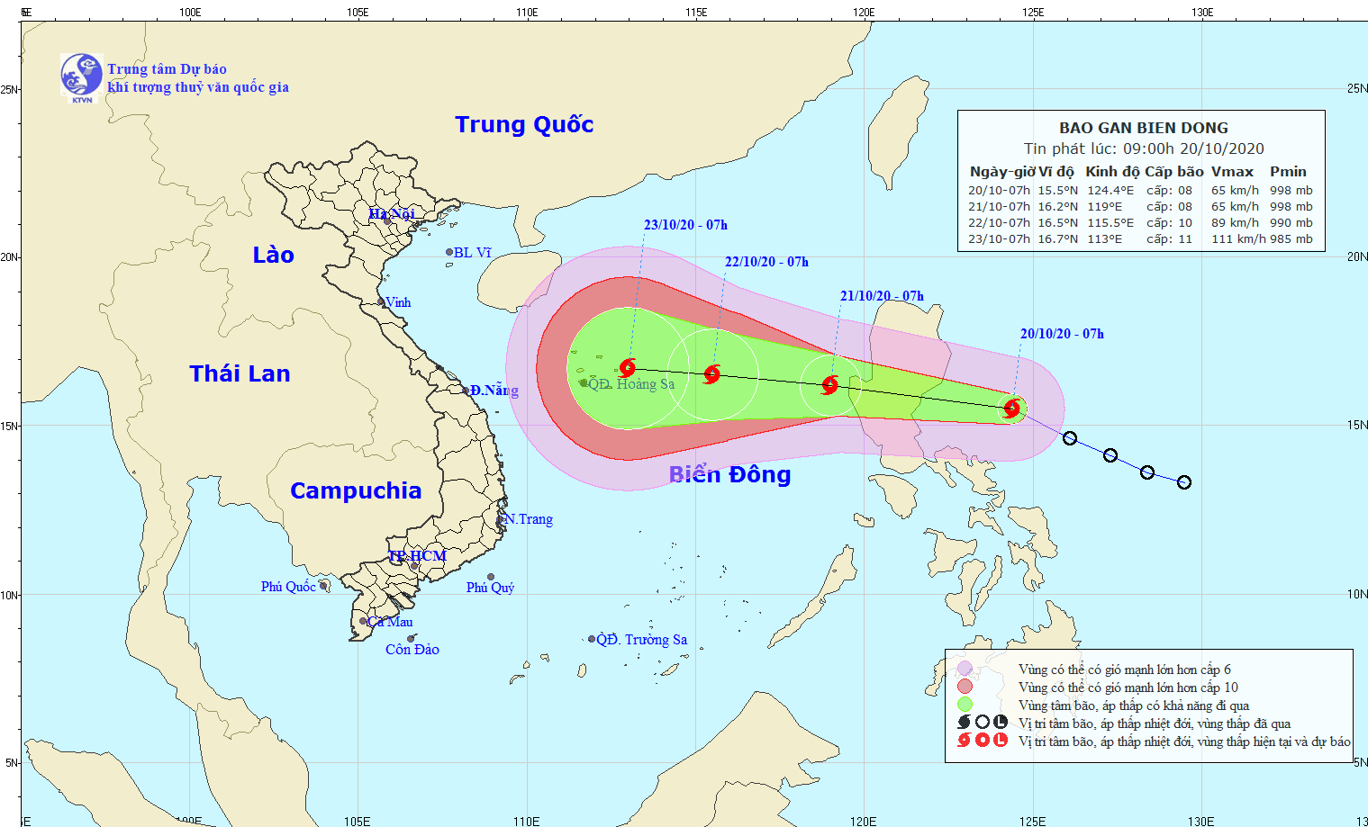 Cảnh báo thông tin giả mạo về cơn bão số 8 sắp vào biển Đông