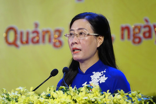 Bà Bùi Thị Quỳnh Vân tái đắc cử Bí thư Tỉnh ủy Quảng Ngãi