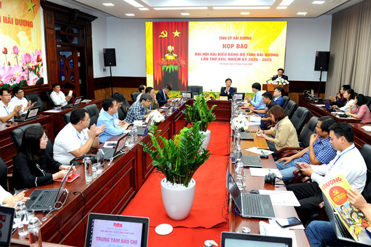 Đại hội Đảng bộ tỉnh Hải Dương lần thứ XVII diễn ra từ ngày 25 đến 27-10