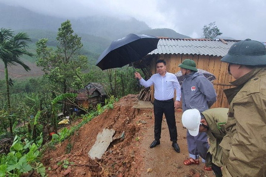 Quảng Ngãi: Đề nghị Chính phủ hỗ trợ khẩn cấp 310 tỷ đồng đầu tư Khu tái định cư, di dân vùng sạt lở