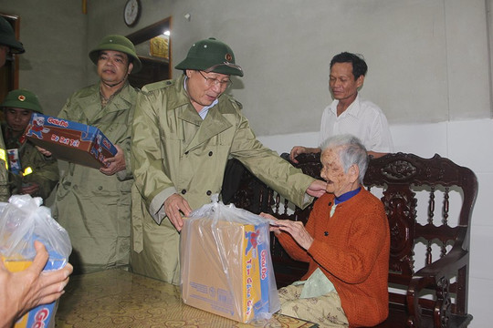 Quảng Trị tạm cấp 100 tỷ đồng để các địa phương khắc phục hậu quả mưa lũ