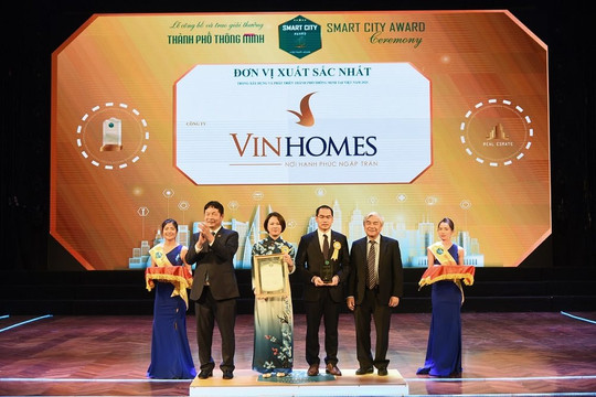 Vinhomes Ocean Park đạt giải thưởng danh giá nhất của giải “Thành phố thông minh 2020”
