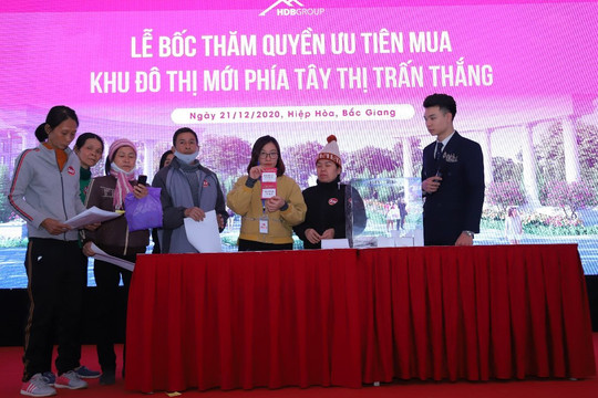 TNR Stars Thắng City: Hơn 300 giao dịch thành công trong ngày bốc thăm ưu tiên sở hữu