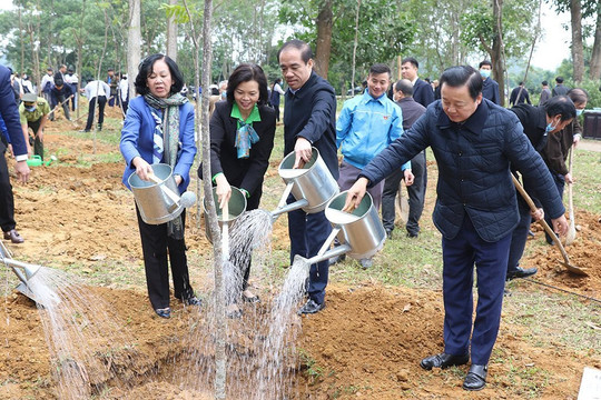 Thủ tướng chỉ thị: Cả nước chung sức, đồng lòng trồng mới 1 tỷ cây xanh