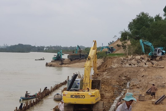 Sai phạm trong xây dựng bến thủy nội địa, hộ kinh doanh Trương Đức Long bị dừng thi công 