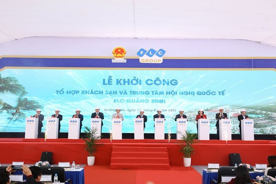 Tập đoàn FLC khởi công Tổ hợp khách sạn 5 sao và Trung tâm Hội nghị Quốc tế tại Quảng Bình