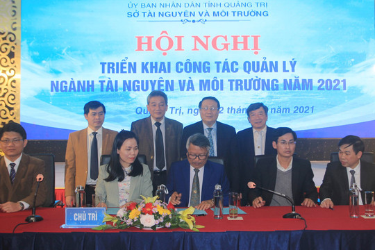 Ngành TN&MT Quảng Trị đề ra 6 nhiệm vụ trọng tâm để về đích trong năm 2021