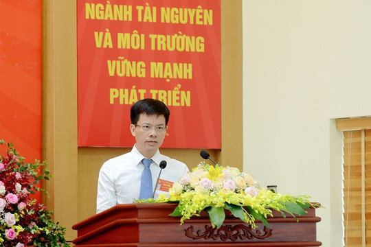 Ông Bùi Duy Cường là tân Giám đốc Sở Tài nguyên và Môi trường TP Hà Nội