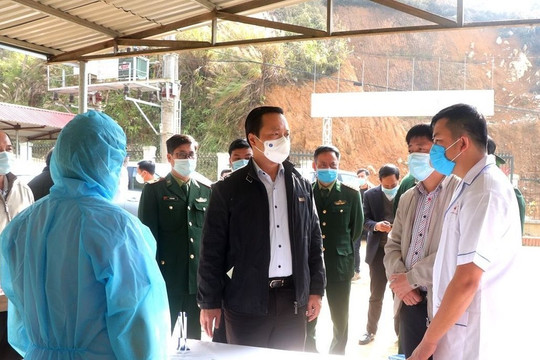 Lai Châu: Khóa chặt nguy cơ lây nhiễm dịch bệnh Covid-19 từ bên ngoài