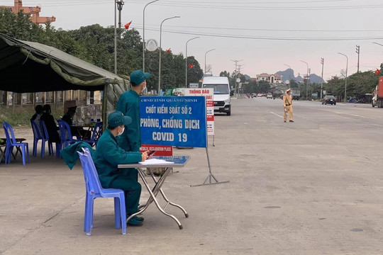 Quảng Ninh tạm dừng hoạt động vận tải hành khách liên tỉnh từ 6h ngày 8/2