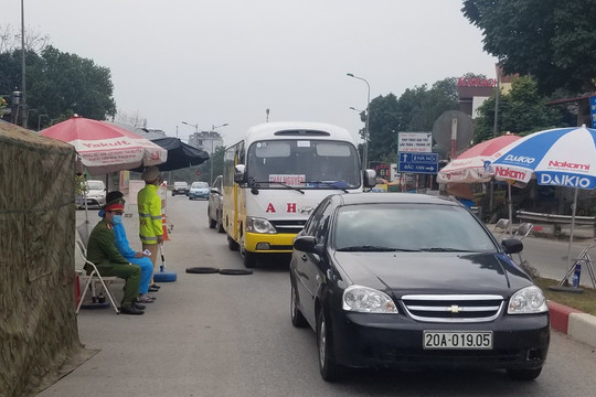 Thái Nguyên: Tăng cường kiểm tra, kiểm soát chặt chẽ dịch Covid 19