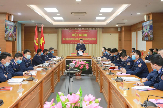 Bộ Tư lệnh Cảnh sát biển tập huấn công tác đảng, công tác chính trị năm 2021
