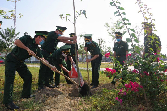 Bộ đội Biên phòng Bà Rịa - Vũng Tàu phát động “Tết trồng cây đời đời nhớ ơn Bác Hồ” 