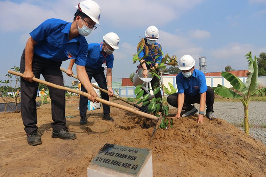 Khí Đông Nam - “Chung tay vì màu xanh trên công trình khí”