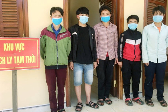 Lại thêm một nhóm người nhập cảnh trái phép từ Lào vào Quảng Nam