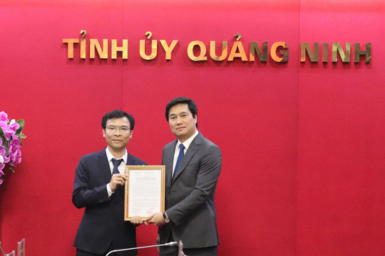 Quảng Ninh có tân Phó Giám đốc Sở Tài nguyên và Môi trường 