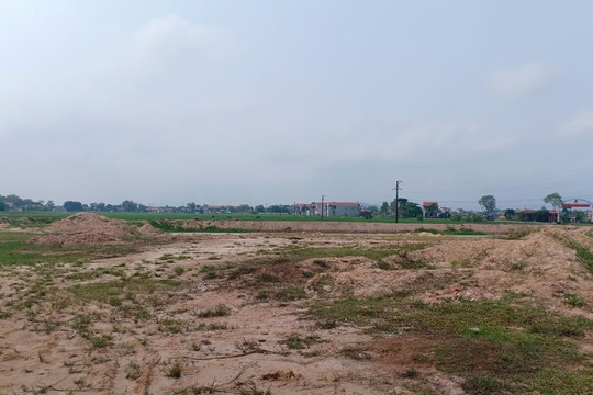 Thanh Hóa: Dự án chậm tiến độ, dân mòn mỏi chờ nước sạch