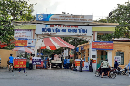 Hơn 4.000 mẫu xét nghiệm âm tính, Bệnh viện Đa khoa tỉnh Thái Bình dỡ lệnh phong tỏa 