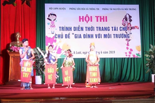 Phụ nữ vùng cao Thừa Thiên Huế với phong trào “5 không 3 sạch”