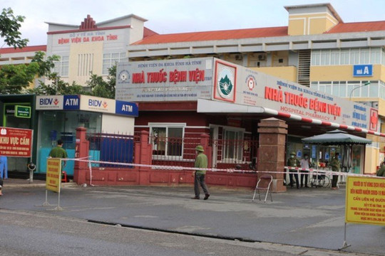 Bệnh viện Đa khoa Hà Tĩnh bị tạm phong tỏa