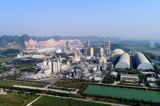 Xi măng Long Sơn đưa vào hoạt động dây chuyền III - góp phần tạo nên cụm công nghiệp Xi măng lớn nhất cả nước