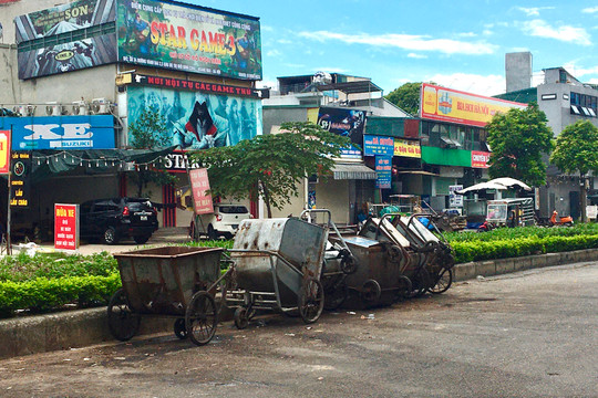 Hà Nội: Thiếu đất trống tập kết rác