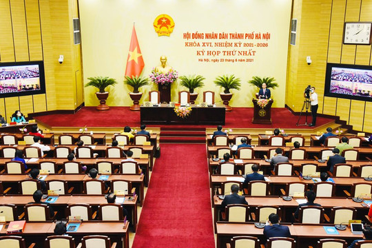Hà Nội bầu các chức danh chủ chốt tại kỳ họp thứ nhất HĐND Thành phố
