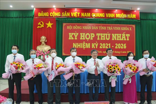 Chủ tịch HĐND, UBND tỉnh Trà Vinh tái đắc cử nhiệm kỳ mới