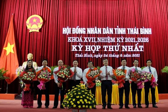 Thái Bình: Kỳ họp thứ nhất HĐND tỉnh khóa XVII, nhiệm kỳ 2021 - 2026