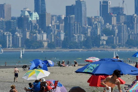 Hơn 100 người ở Canada đột tử do nắng nóng