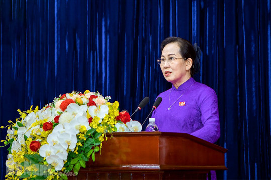 Bí thư Tỉnh uỷ Hà Nam Lê Thị Thuỷ được bầu làm Chủ tịch HĐND tỉnh