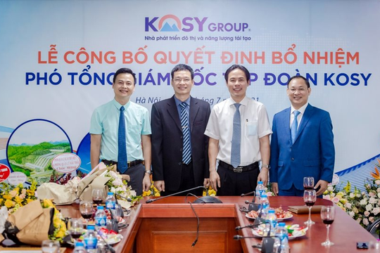Tập đoàn Kosy bổ nhiệm thêm ba Phó Tổng Giám đốc 
