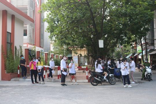 Hà Nội: Hơn 993.000 thí sinh làm thủ tục dự thi tốt nghiệp THPT năm 2021
