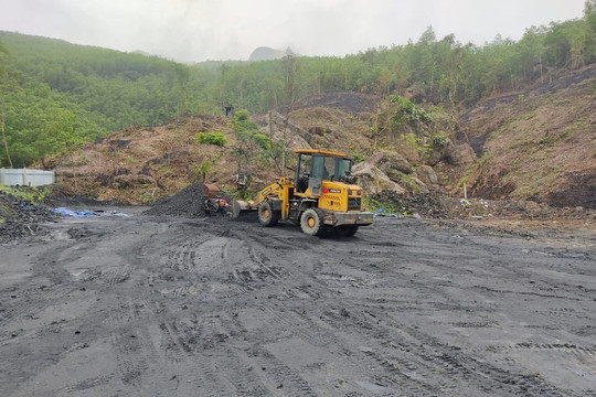 Quảng Nam: Tăng cường thanh tra việc chấp hành pháp luật TN&MT trong khai thác than