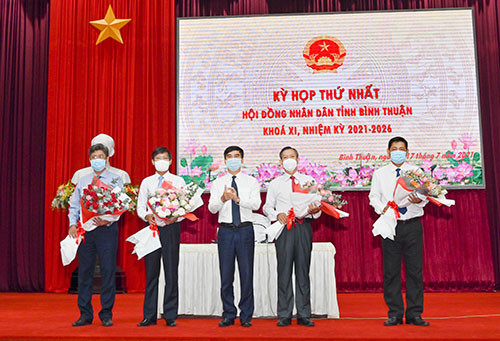 HĐND tỉnh Bình Thuận kiện toàn nhân sự chủ chốt nhiệm kỳ 2021-2026
