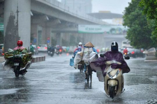 Dự báo thời tiết ngày 25/7: Đông Bắc Bộ tiếp tục có mưa to