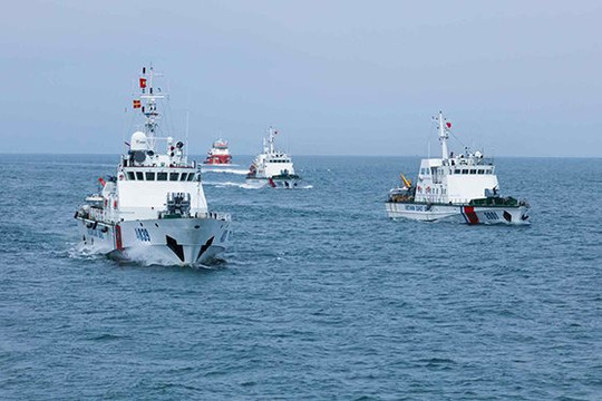 Công tác tuần tra, kiểm tra, kiểm soát trên biển của Cảnh sát biển Việt Nam