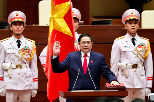 Ông Phạm Minh Chính tái đắc cử Thủ tướng Chính phủ