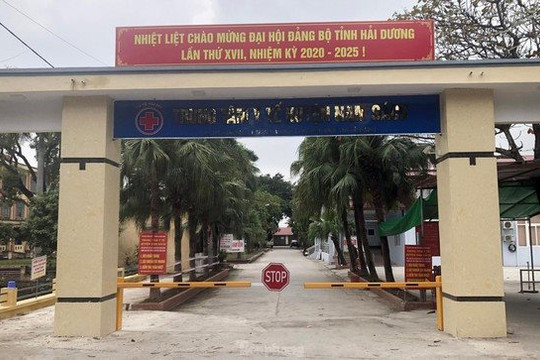 Hải Dương: Phong tỏa Trung tâm Y tế huyện Nam Sách