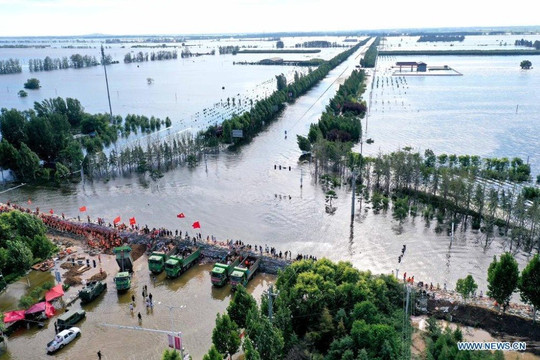 14 triệu người ở Trung Quốc bị ảnh hưởng bởi mưa bão