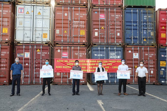 Thanh Hóa ủng hộ 430 tấn nhu yếu phẩm cho các tỉnh miền Nam chống dịch