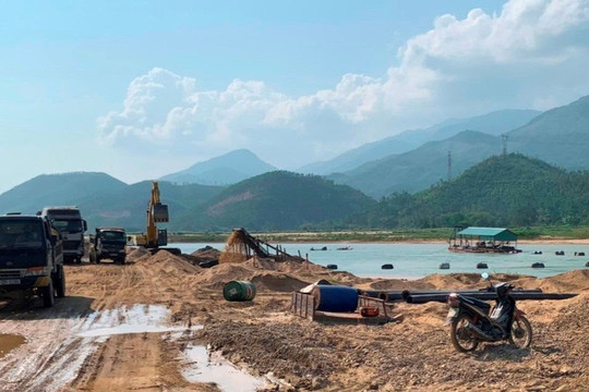 Quảng Nam: Tăng cường phòng ngừa, xử lý vi phạm trong khai thác khoáng sản