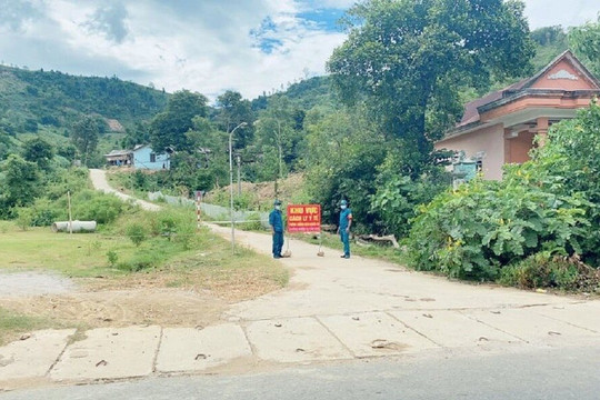 Quảng Trị: Phong tỏa một số khu vực tại huyện miền núi để phòng Covid-19