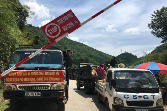 Sơn La: Tiếp tục giãn cách xã hội phòng, chống dịch Covid-19 tại huyện Phù Yên