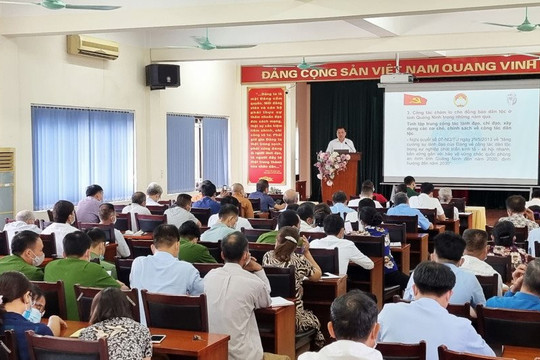 Tập huấn công tác dân tộc, tôn giáo tại TP. Hạ Long