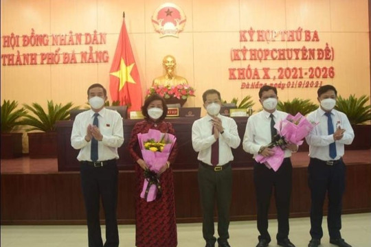 Ông Trần Phước Sơn và bà Ngô Thị Kim Yến được bầu làm Phó Chủ tịch UBND TP. Đà Nẵng