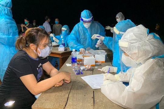 Quảng Bình: Số ca nhiễm Covid-19 đã vượt mốc 1.000 người