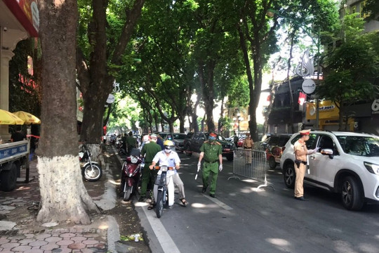 Hà Nội: Lực lượng công an xử phạt 119 triệu trong một ngày