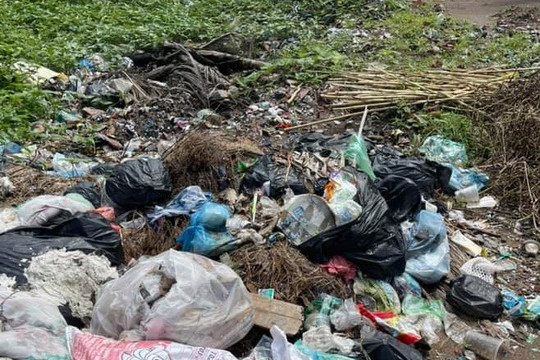 Ninh Giang – Hải Dương: Bãi bồi màu mỡ thành nơi chôn lấp rác thải