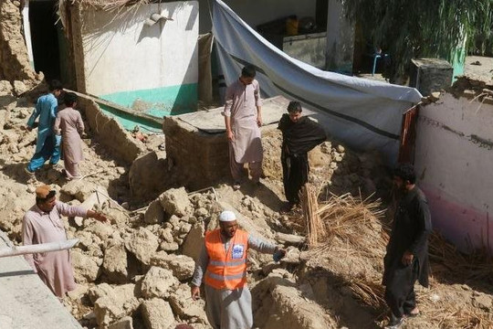 Ít nhất hơn 200 người bị thương do động đất mạnh ở Pakistan